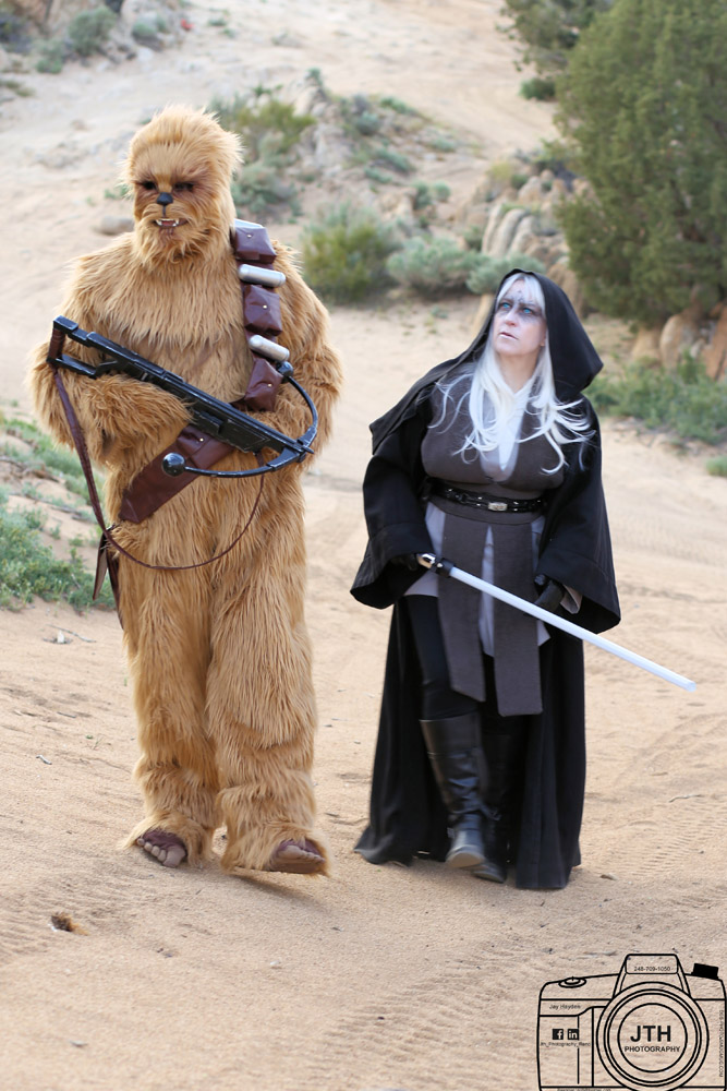 Jedi Ky-Undi  Lok with Wookiee